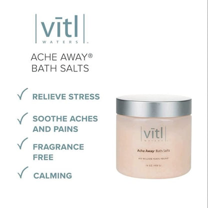 Vītl Waters® Ache Away® Bath Salts - Vitl Waters